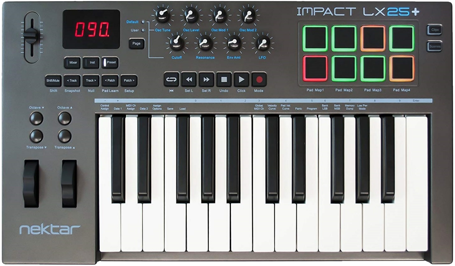 

MIDI-клавиатура Nektar Impact LX25+