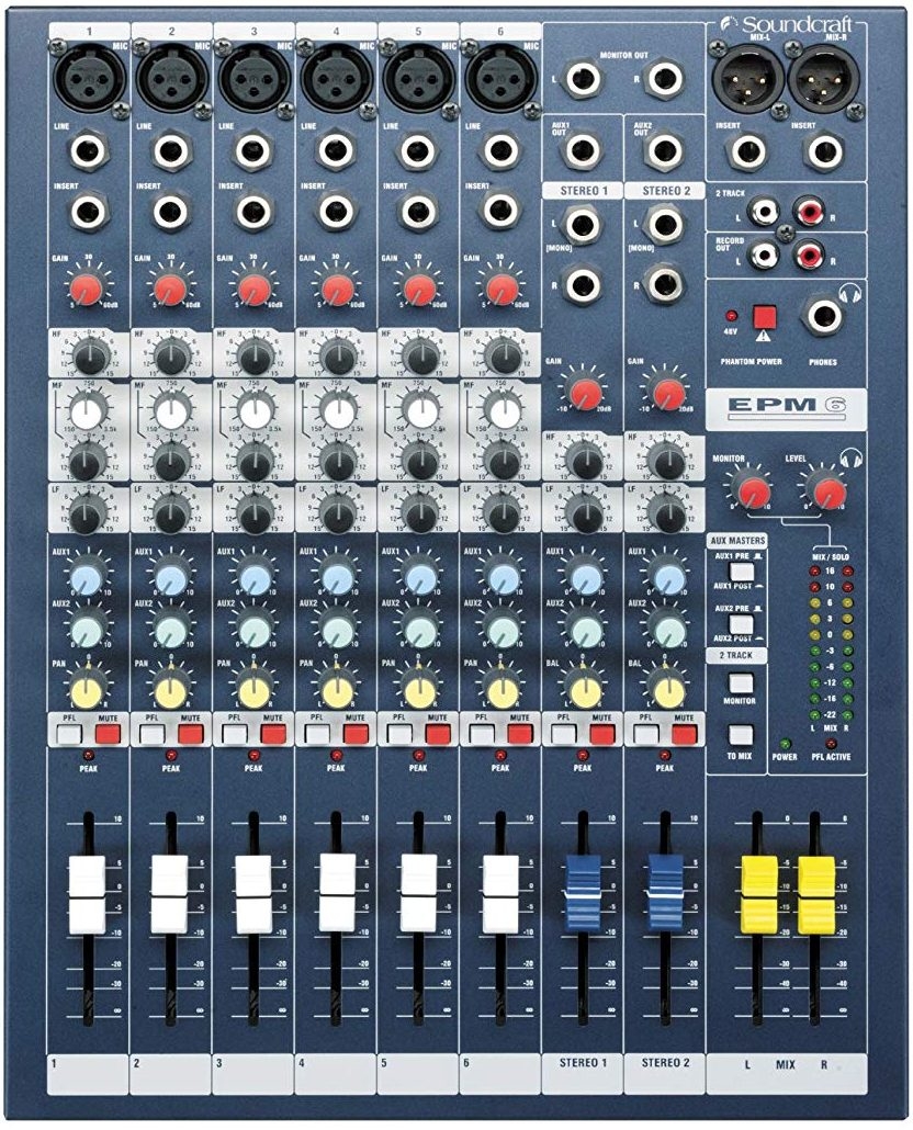 

Микшерный пульт Soundcraft EPM6