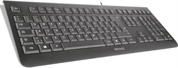 

Клавиатура TERRA Keyboard 1000 Corded [US/EU] USB Black (JK-0800EUADSL)