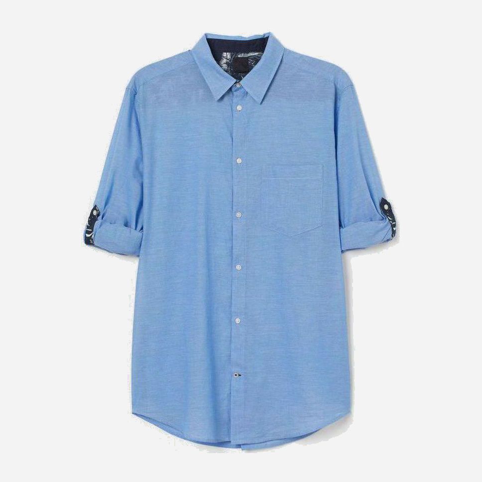 

Рубашка H&M 60501619 XL Синяя