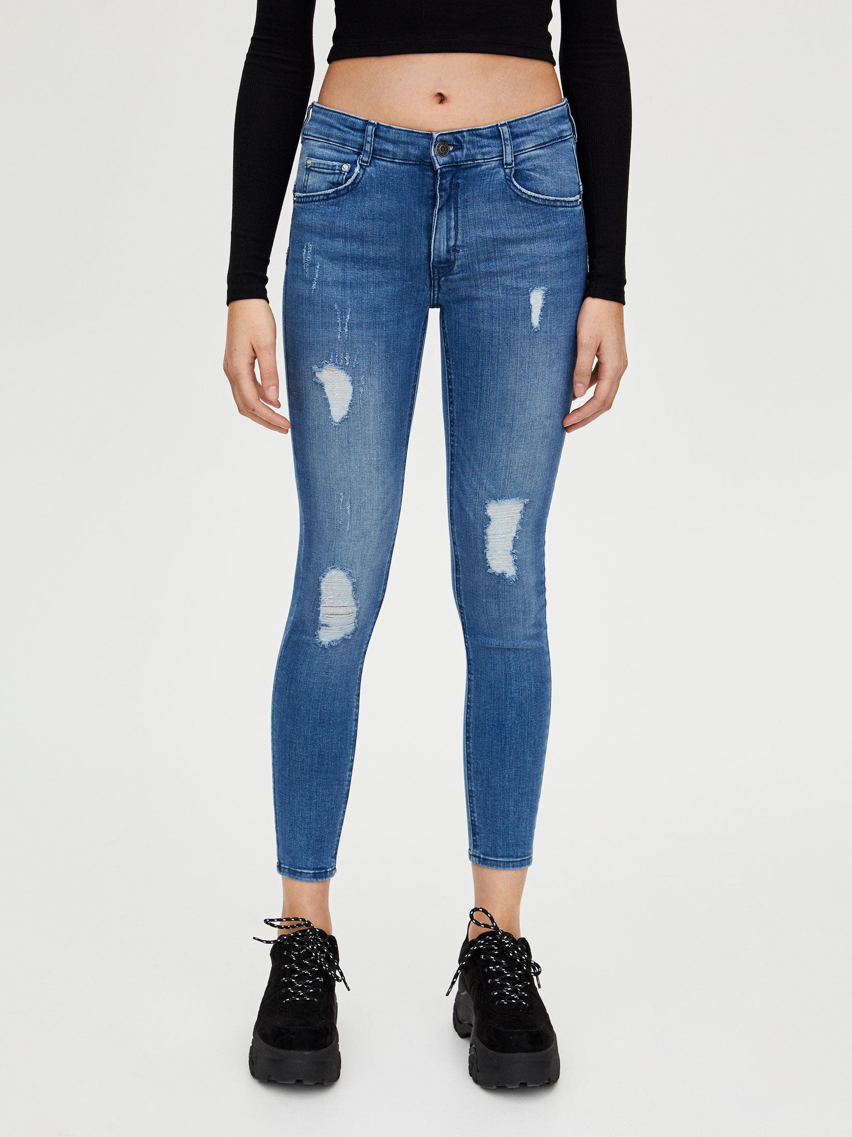 

Джинсы Pull & Bear 9687/331/407-ACXD 36 Синие
