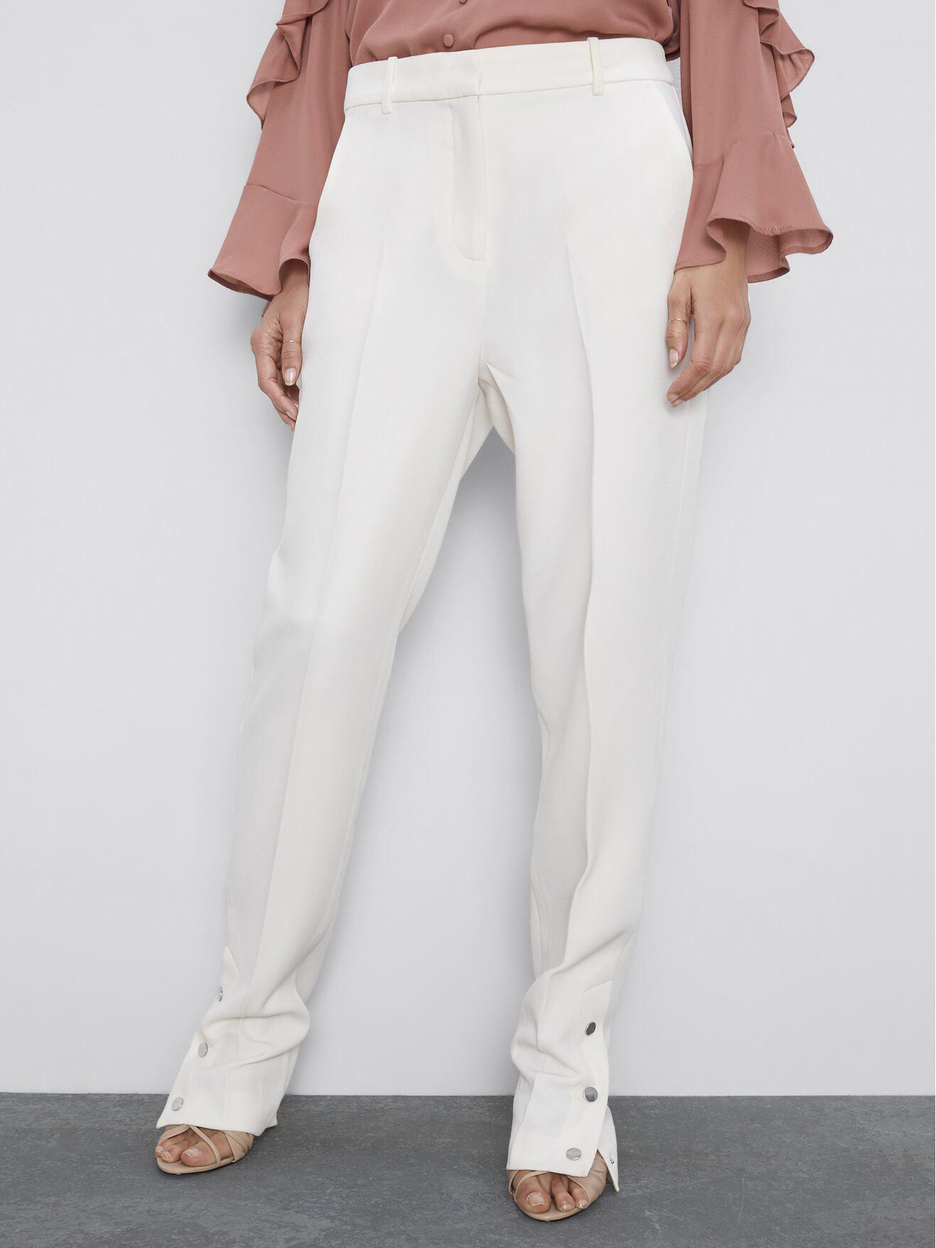 

Брюки Zara 3046/247/712-ABAK XS Молочные