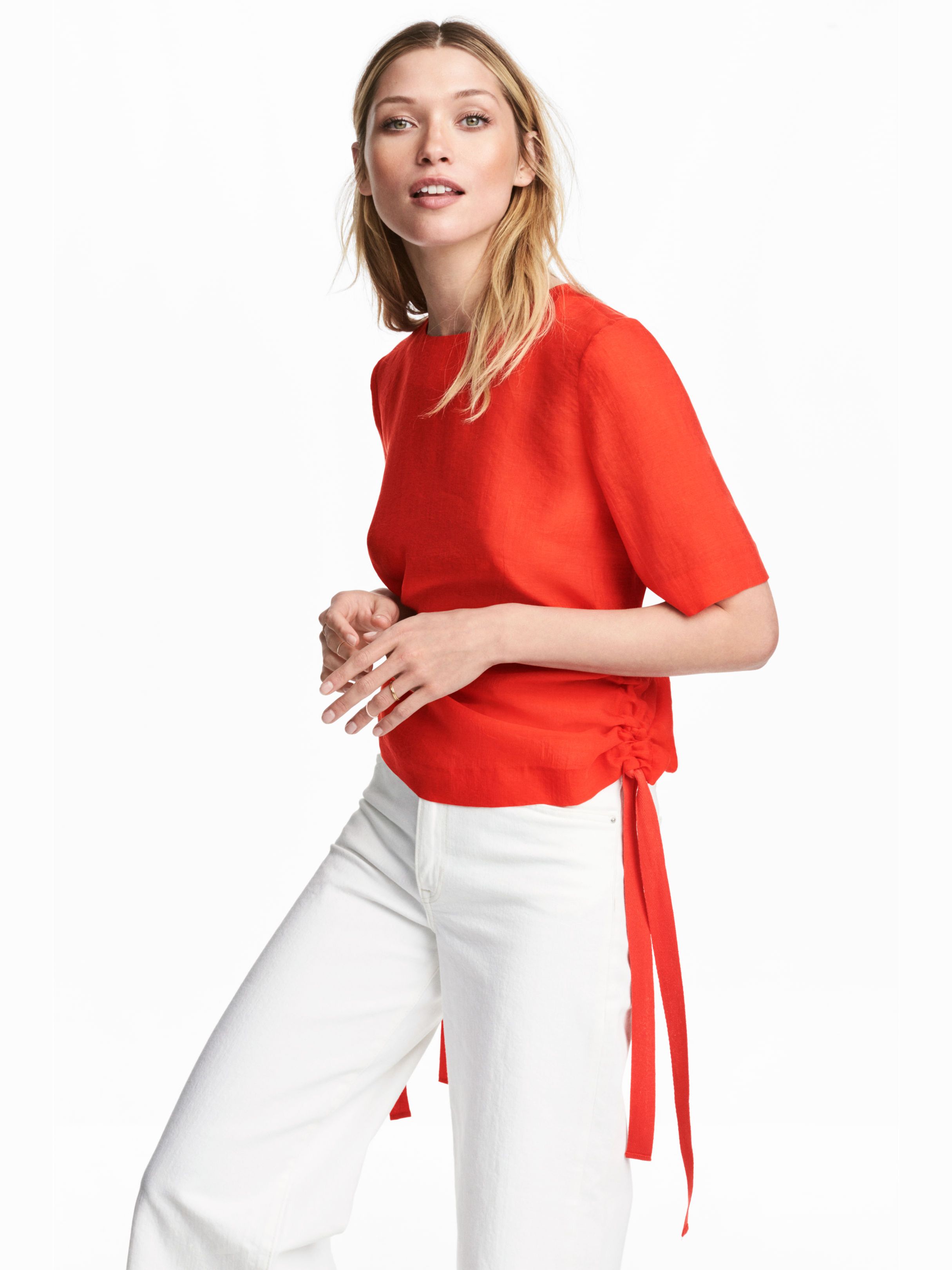 

Блузка H&M 5308245-ACVF 38 Красная