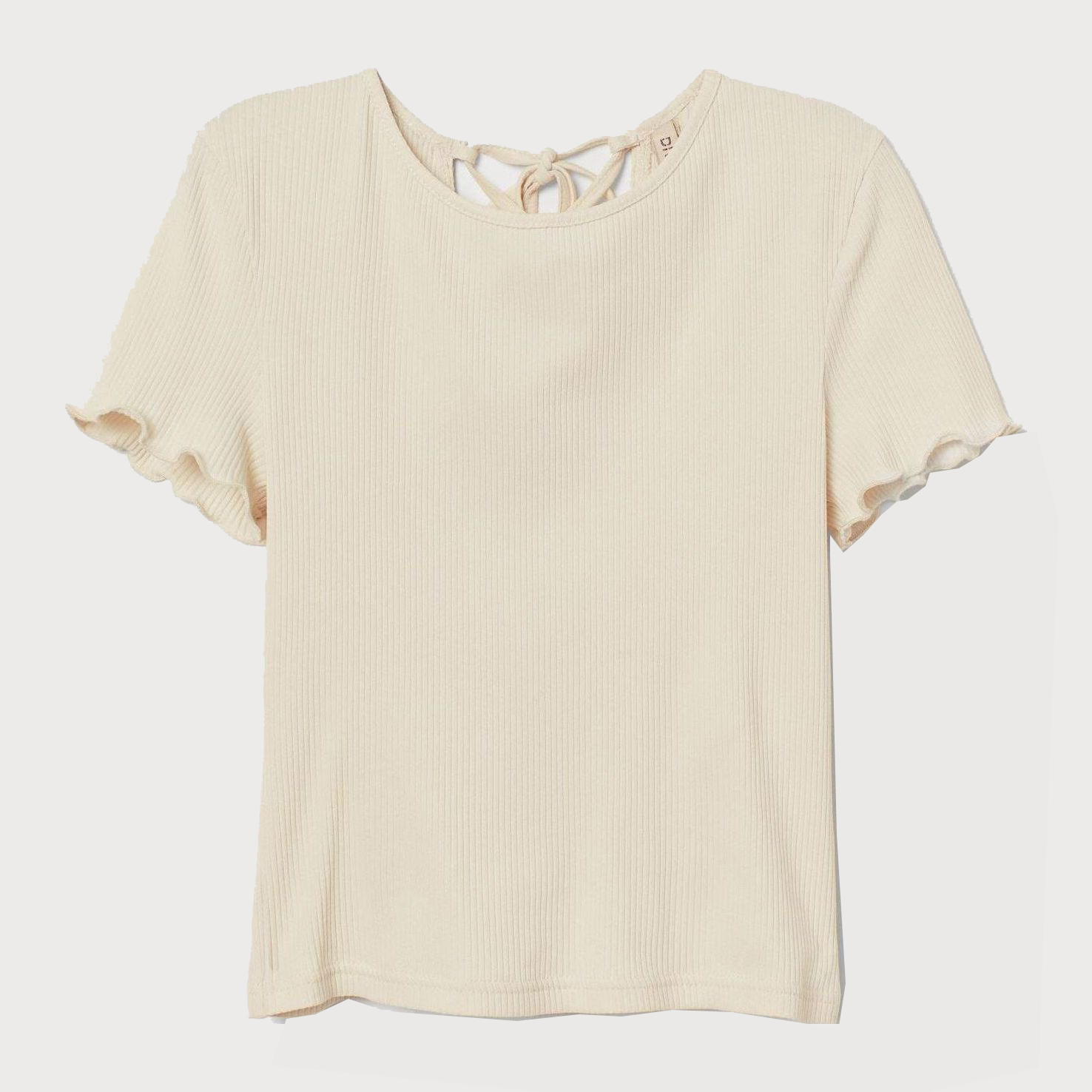

Топ H&M 7608060-ACTQ S Бежевый