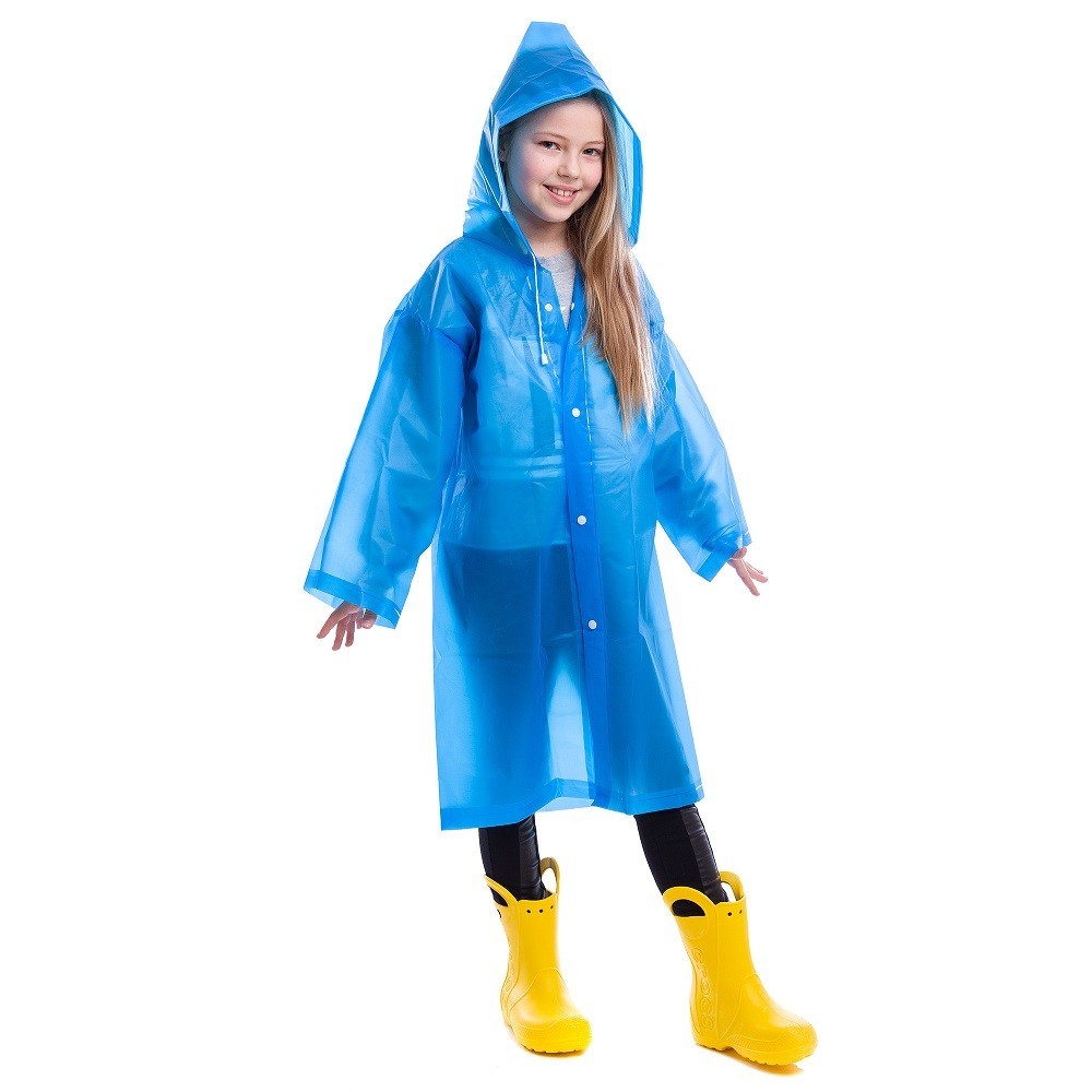 

Детский плащ-дождевик Eva Lightweight Raincoat на рост 120-160 см, фиолетовый