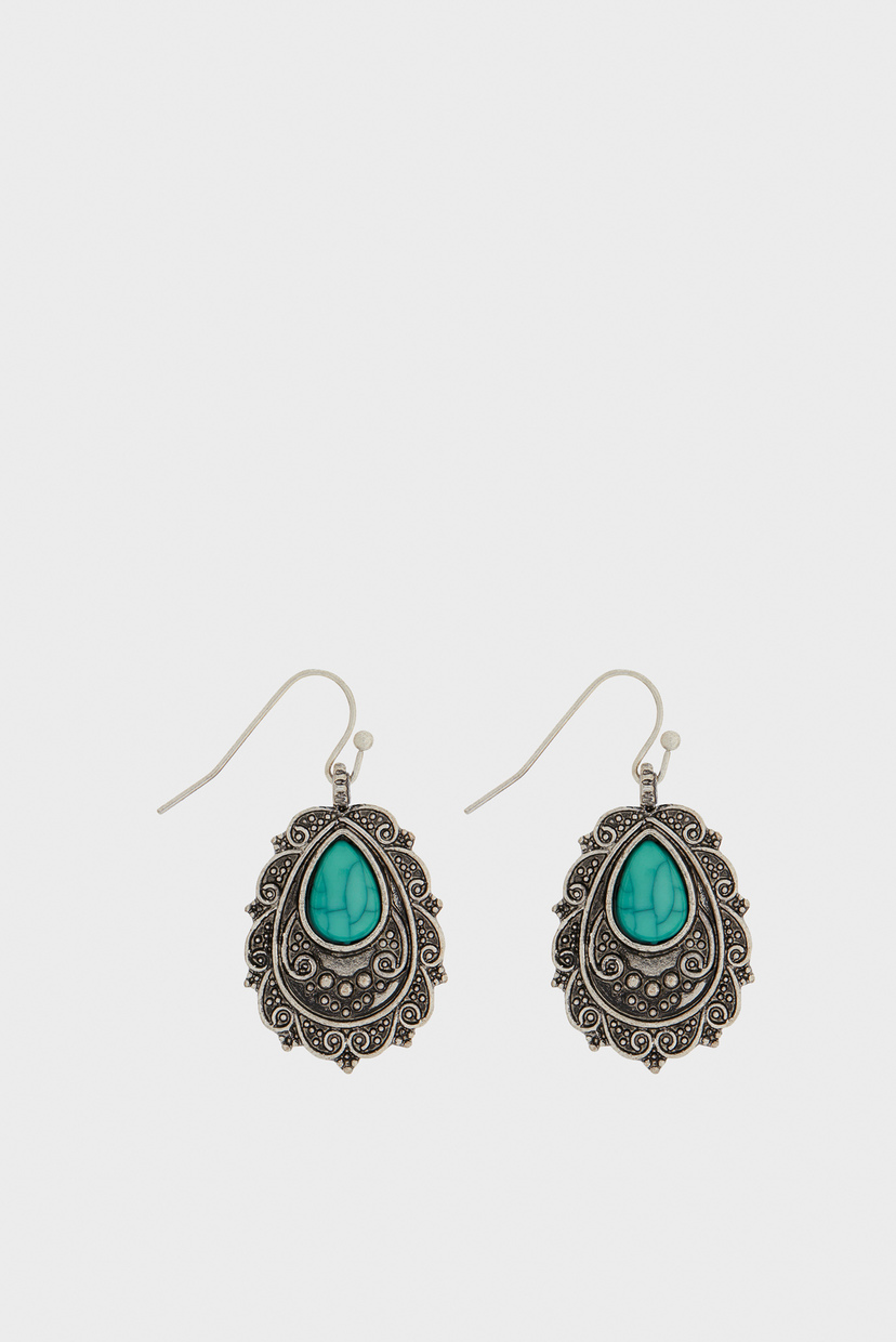 

Женские бирюзовые серьги NEW ETHNIC SHORT DRO Accessorize OS 784976
