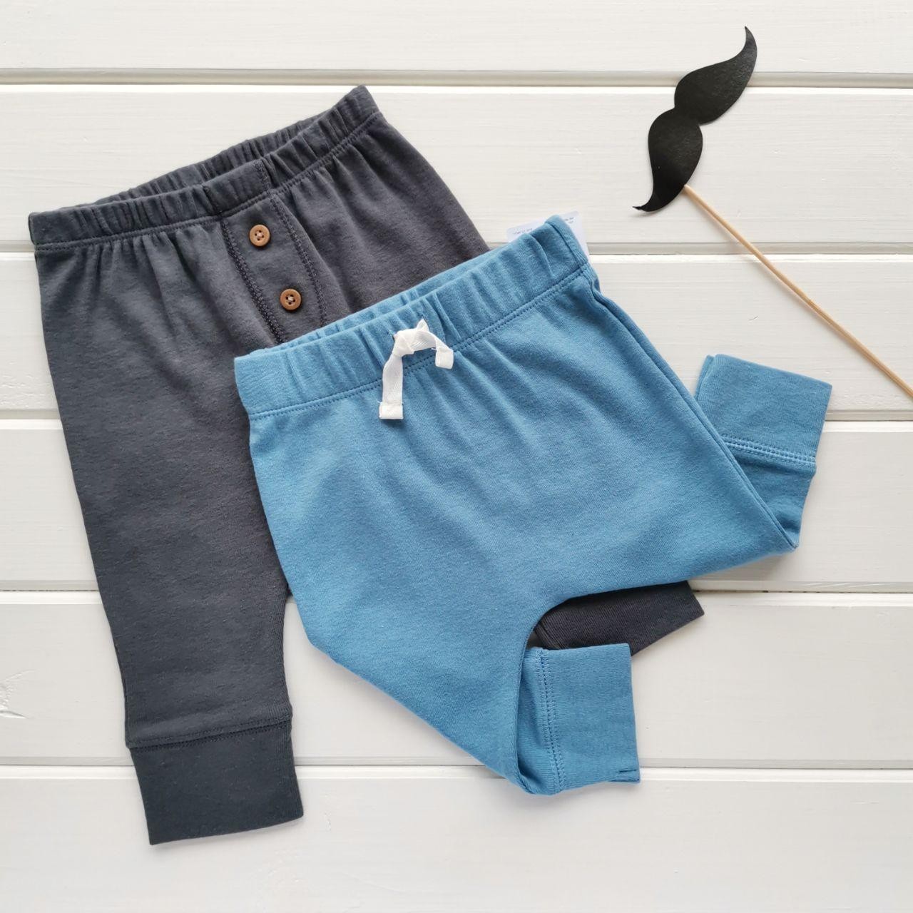 

Комплект из 2-х хлопковых штанов Carter's для мальчика на рост 67-72 см (9м) 4003 (9)