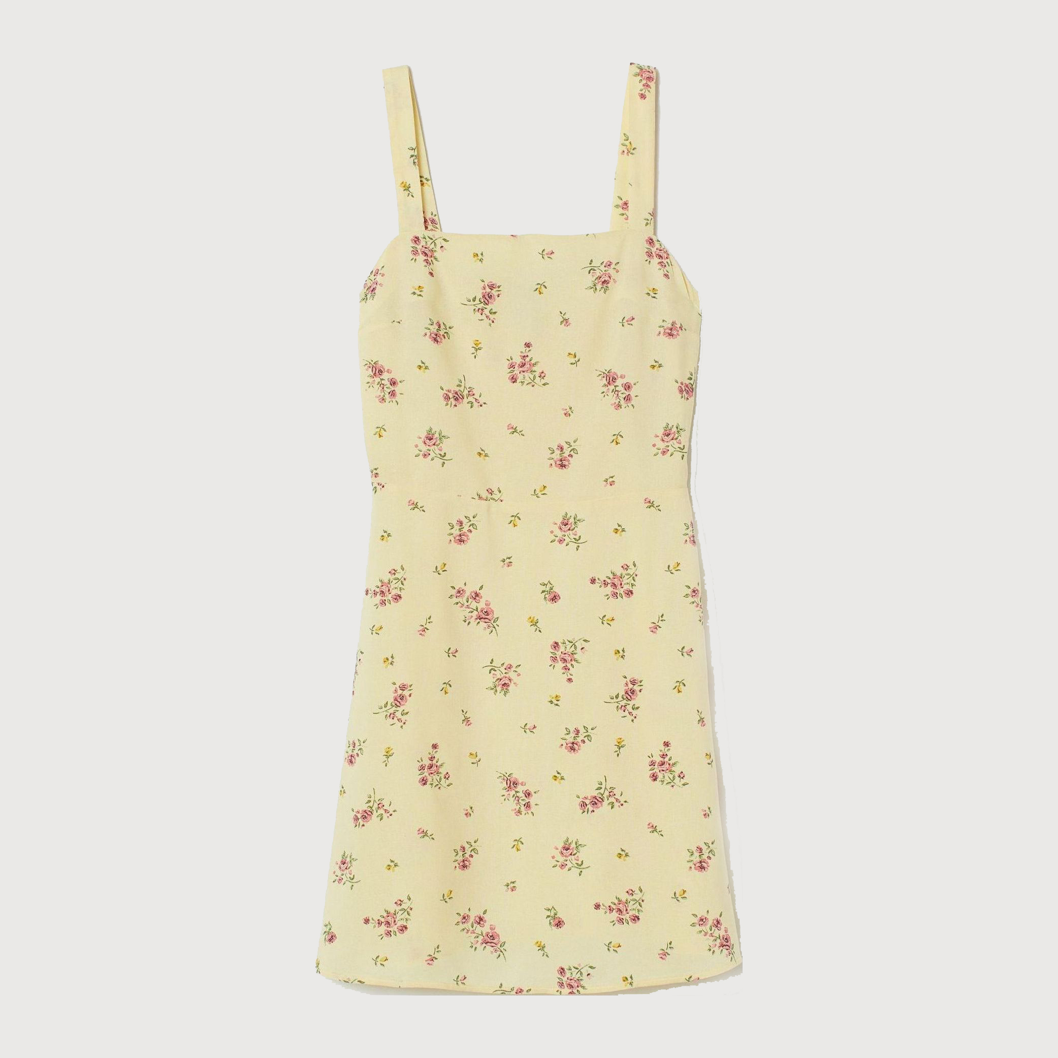 

Платье H&M 7616800-ACFV 42 Желтое с разноцветным