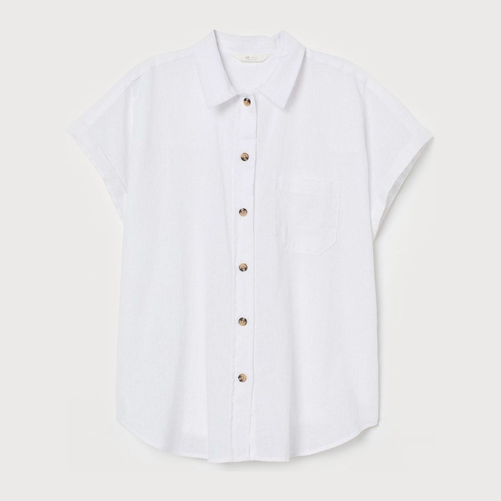 

Рубашка H&M 8168051-ACTS 46 Белая