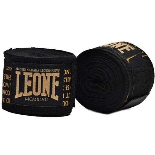 

Бинты боксерские Leone Leone 1947 3,5м Черно-золотой (37333028)