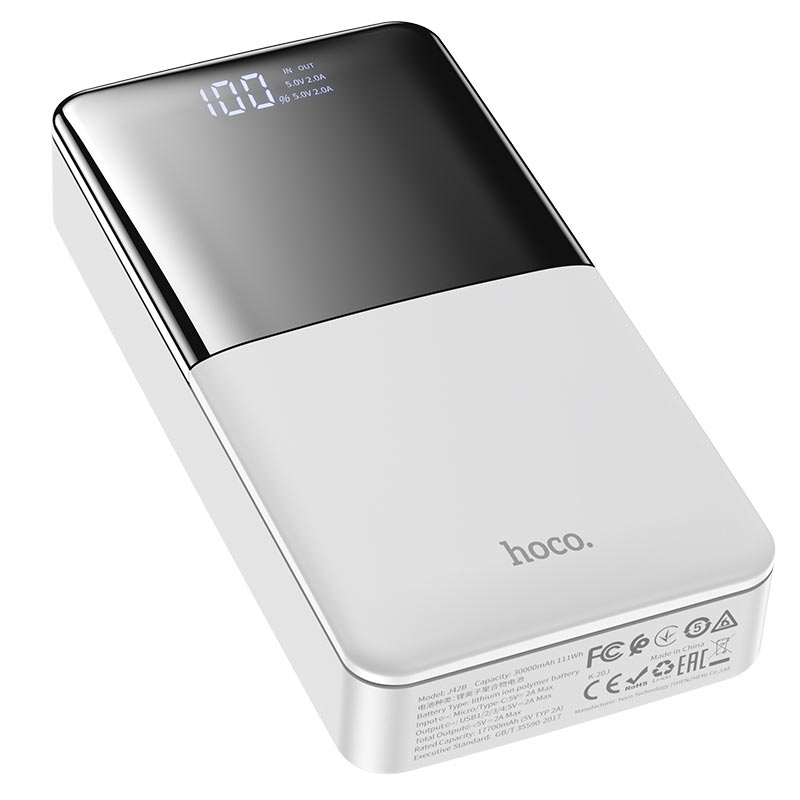 

Power Bank HOCO J42B High power 30000 mAh Белый