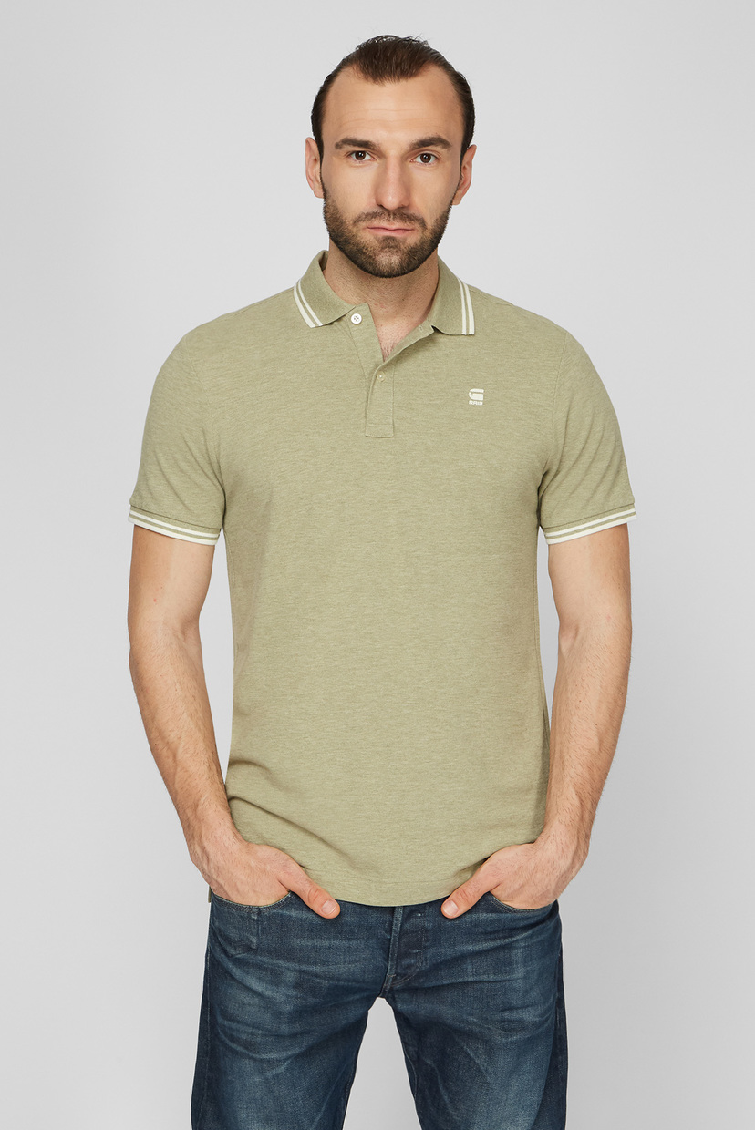 

Мужское светло-зеленое поло Dunda slim stripe G-Star RAW S D17127,5864