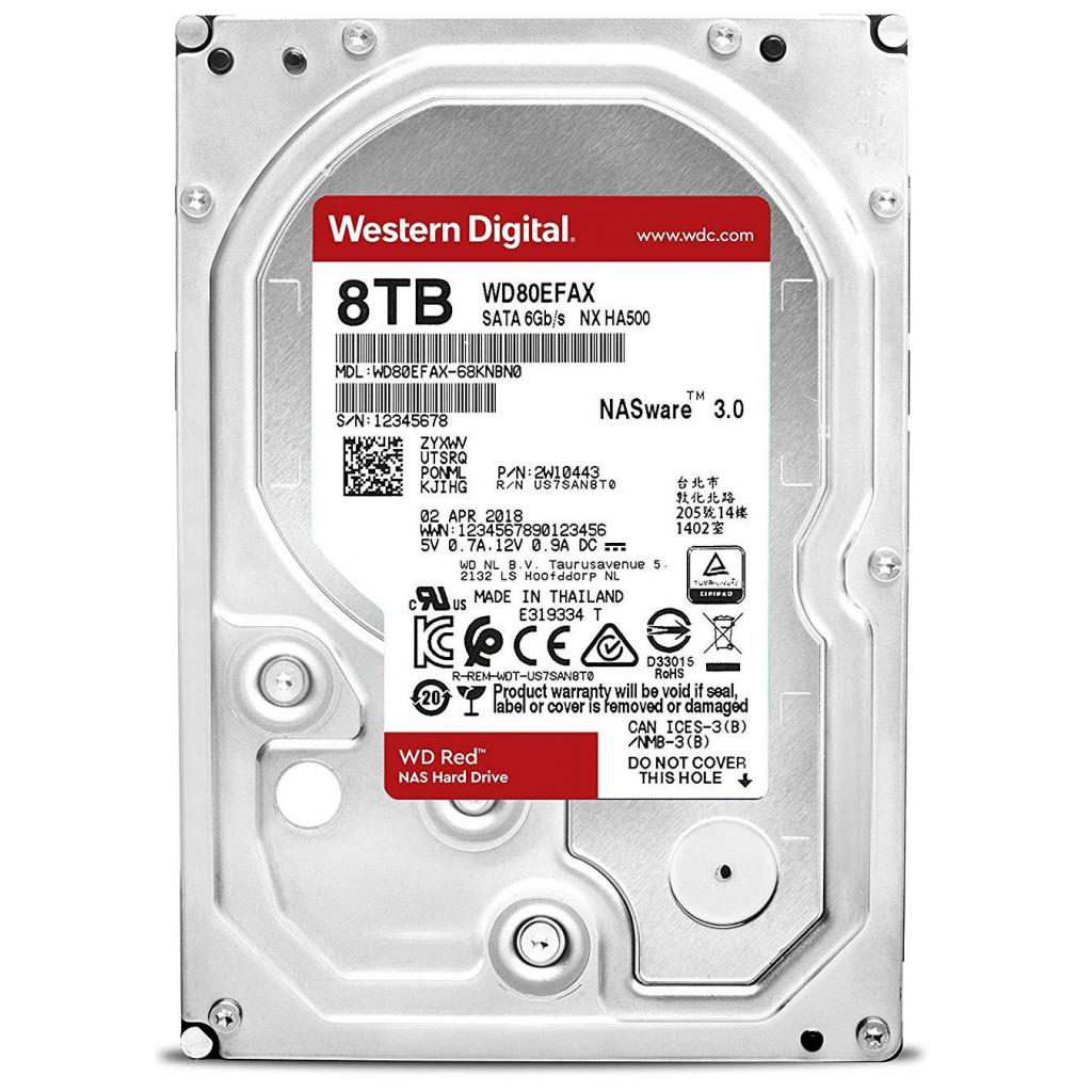 

Жорсткий диск 3.5" 8TB Western Digital (WD80EFAX)