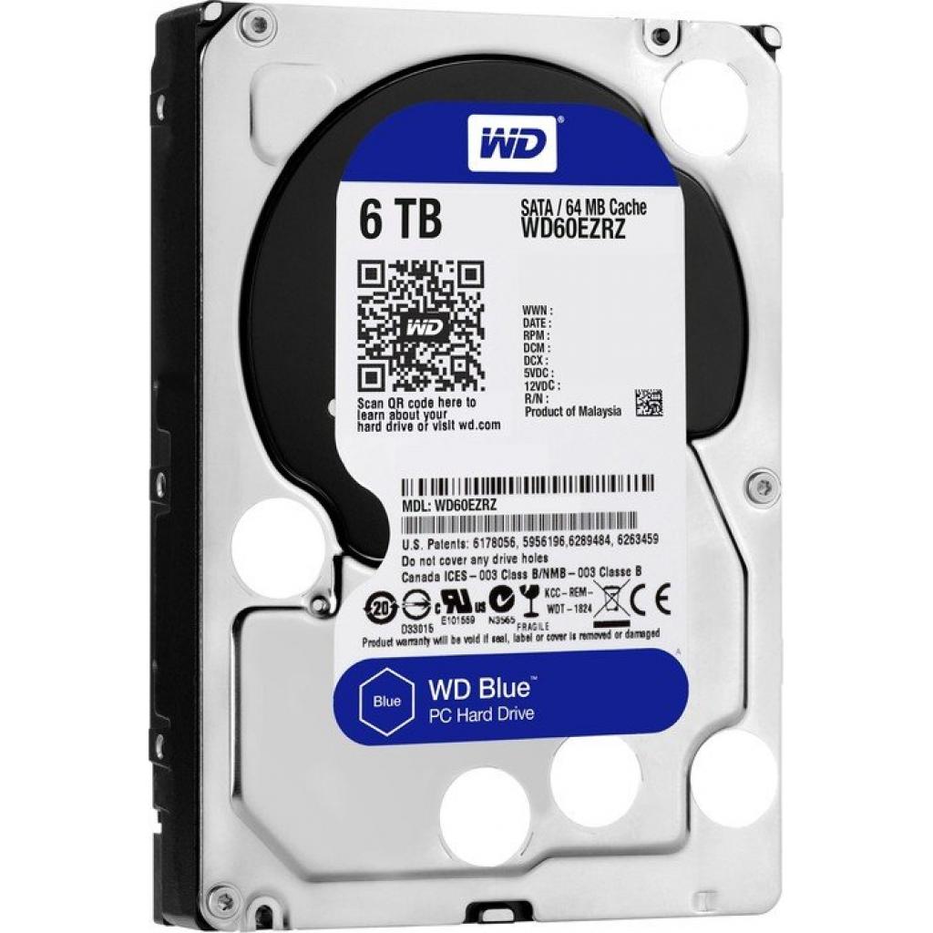 

Жорсткий диск 3.5" 6TB Western Digital (WD60EZRZ)