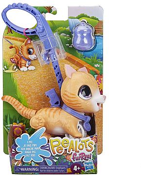 

Игрушка маленький озорной питомец на поводке "FurReal Peealots", кот - FurReal Friends Hasbro (20-900135)