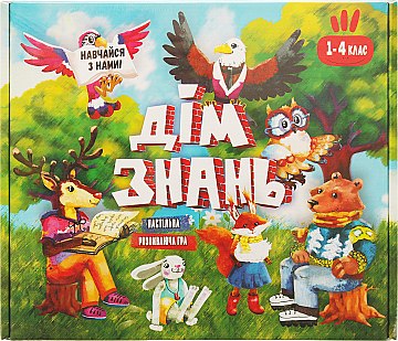 

Настольная игра "Дом знаний" (укр) - Strateg (20-793886)