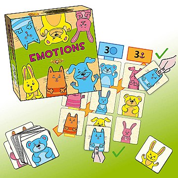 

Настольная логическая игра "Emotions", от 5 лет - Мастер (20-823842)
