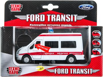

Автомодель "Ford Transit Реанимация", SB-13-02-1 - TechnoPark (20-132529)