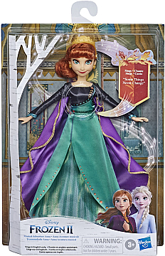 

Кукла "Холодное Сердце 2", поющая "Into the Unknown", Анна - Disney Frozen Hasbro (20-900025)