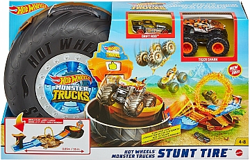 

Игровой набор трек "Трюки в шине серии "Monster Trucks" - Mattel Hot Wheels (20-983261)