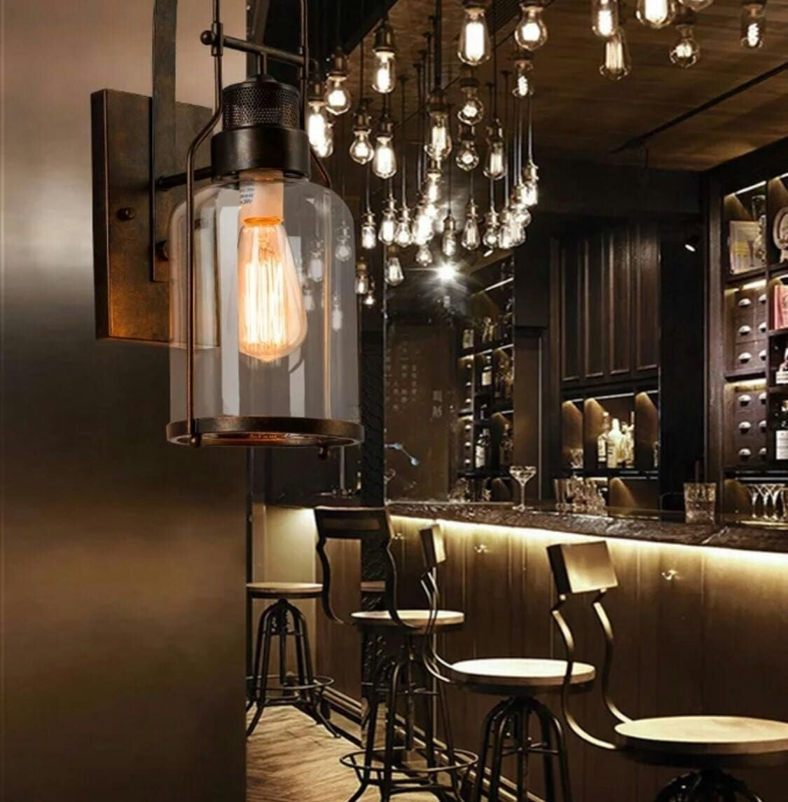 

Бра American Industrial Loft d15 h45см
