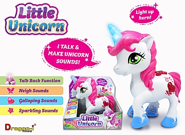 

Интерактивная игрушка-повторюшка, "Единорог" Little Unicorn - Dragon-I Toys (20-954393)