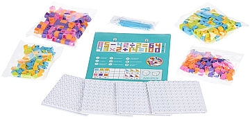 

Мозаика 6в1 "Английские буквы и цифры", 5993-4 - KAI SI TE TOYS (20-915479)