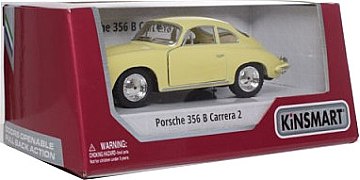

Машинка инерционная "porshe 356", белая - Kinsmart (20-692050)