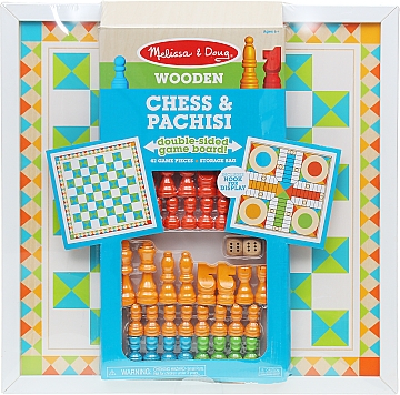 

Деревянные шахматы и пачизи - Melissa&Doug (20-822368)