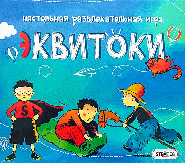 

Настольно развлекательная игра "Эквитоки", синяя - Strateg (20-383127)