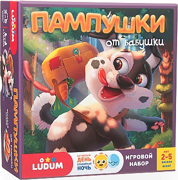 

Игровой набор "Пампушки от бабушки", игра + рассказ + аудиосказки (рус) - Ludum (20-654752)