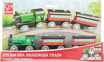

Паровозик 3 вагона "Пассажирский" - Hape (20-536831)