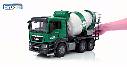 

Бетоновоз "MAN TGS", зелёный, 1:16 - Bruder (20-483733)