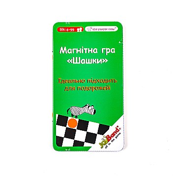 

Магнитная дорожная игра «Шашки» - JoyBand (20-505275)