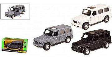 

Автомодель "Mercedes-Benz G350D", белый - Автопром (20-967140)