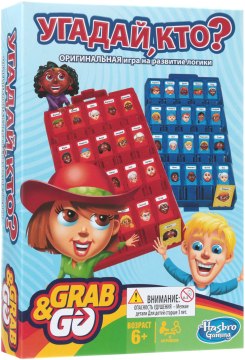 

Дорожная игра Grab&Go "Угадай кто" - Hasbro Gaming (20-310807)