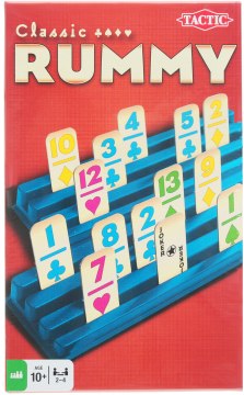 

Настольная карточная игра "Classic Rummy" - Tactic Games (20-267551)