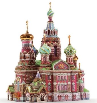 

Сборная модель "Архитектурные памятники. Храм Спаса-на-Крови" - Умная Бумага (20-58947)