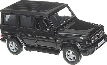 

Металлическая инерционная машина "Mercedes Benz G3", черная - Uni-Fortune (20-676974)
