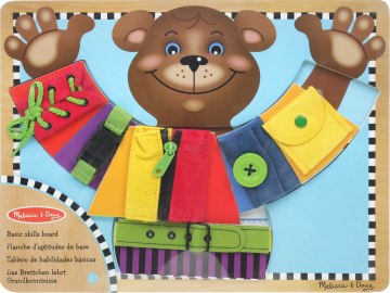 

Развивающая доска "Застежки" - Melissa&Doug (20-23607)