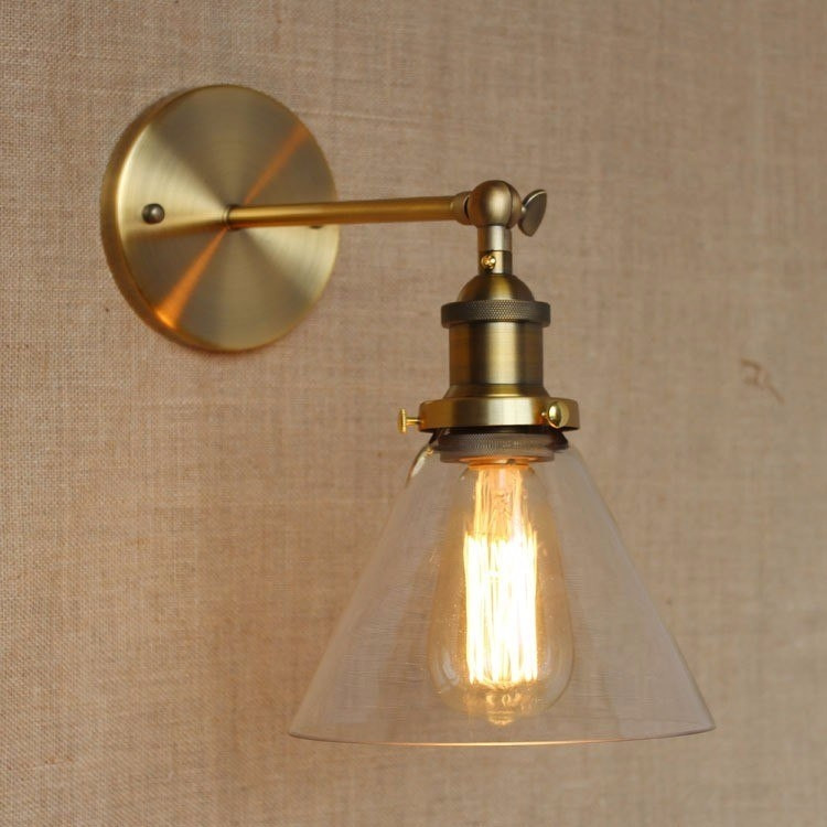 

Бра Loft Gold/Clear d18cm