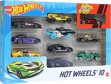 

Набор базовый "10 автомобилей", Corvette 7 - Hot Wheels Mattel (20-997894)