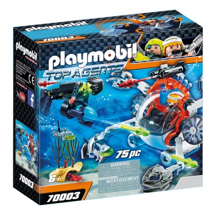 

Игровой набор Playmobil Шпионский батискаф (17-6336455)