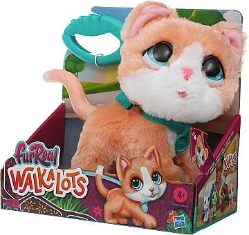 

Интерактивная игрушка Walka Lots "Большой питомец на поводке. Котик" - FurReal Friends Hasbro (20-997022)