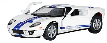 

Машинка инерционная "2006 Ford GT", белая - Kinsmart (20-982556)
