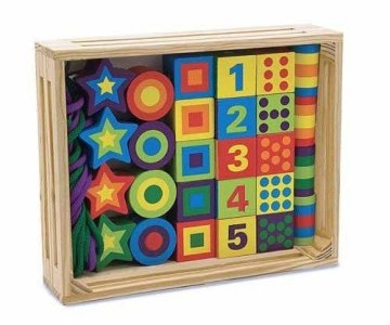 

Коробка со шнуровкой и звеньями - Melissa&Doug (20-23581)