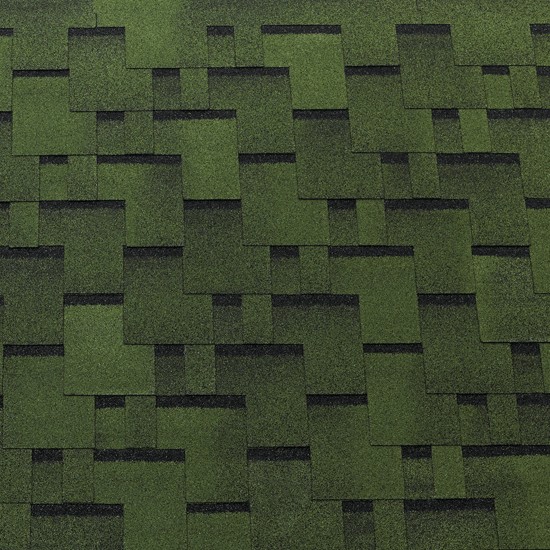 

Битумная черепица TEGOLA TOP SHINGLE FUTURO Зеленая