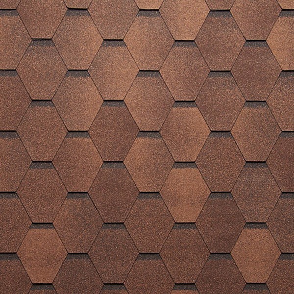 

Битумная черепица TEGOLA SUPER MOSAIK Сосновая кора