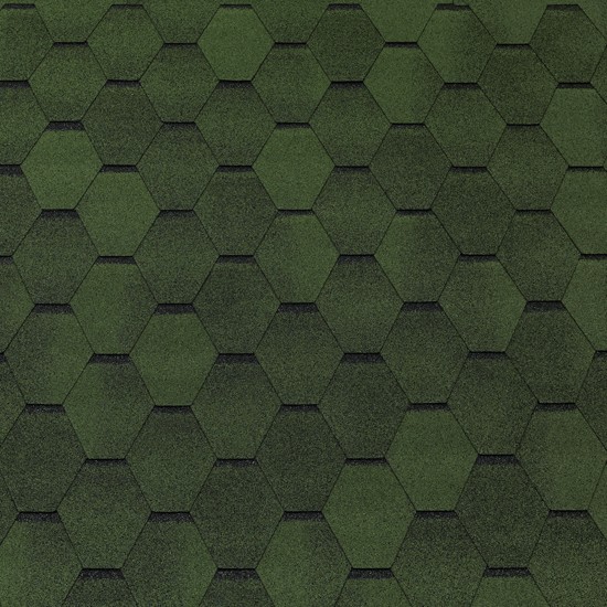 

Битумная черепица TEGOLA TOP SHINGLE SMALTO Зеленый