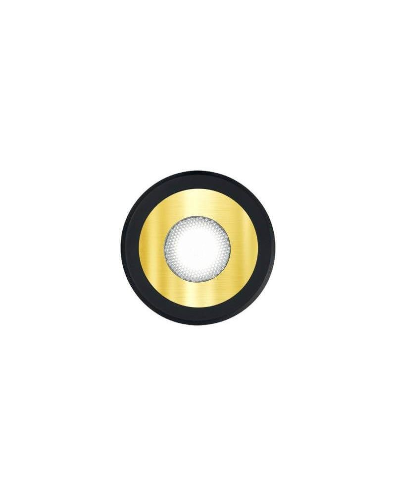 

Точечный светильник Ideal Lux 244853 Virus BK GD